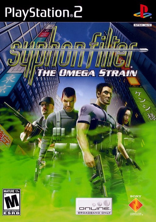 Syphon Filter: The Omega Strain box art