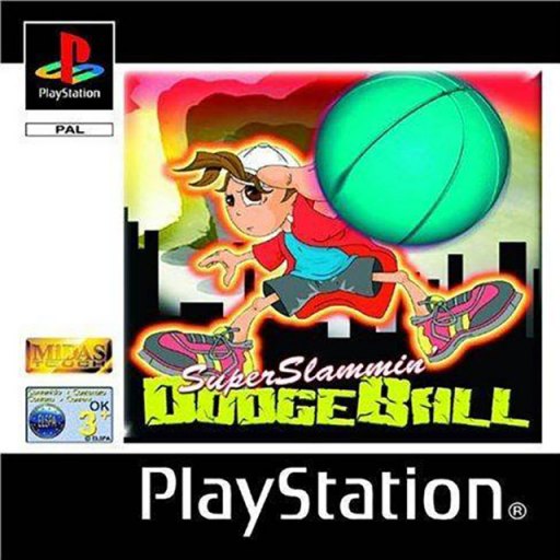 Super Slammin' Dodgeball box art