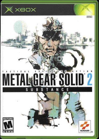 Metal Gear Solid 2: Substance box art