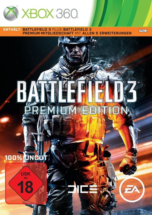 Battlefield 3: Premium Edition box art