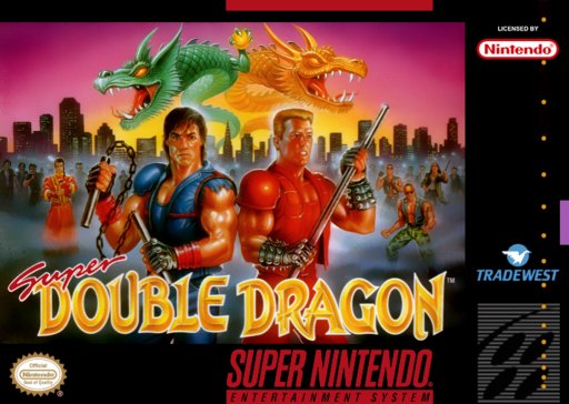 Super Double Dragon box art