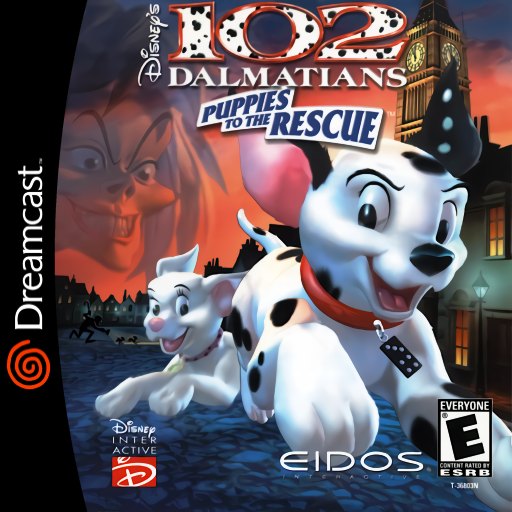 Disney's 102 Dalmatians: Puppies to the Rescue box art