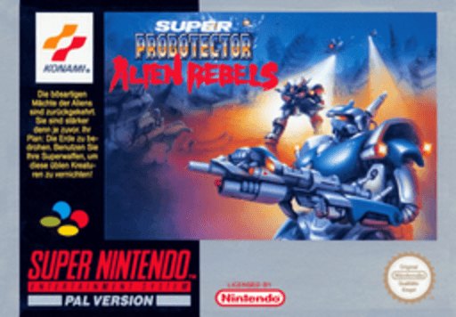 Super Probotector: Alien Rebels box art