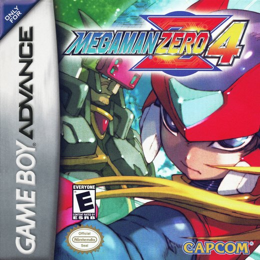 Mega Man Zero 4 box art