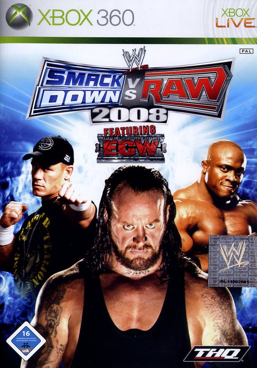 WWE SmackDown vs. Raw 2008 box art
