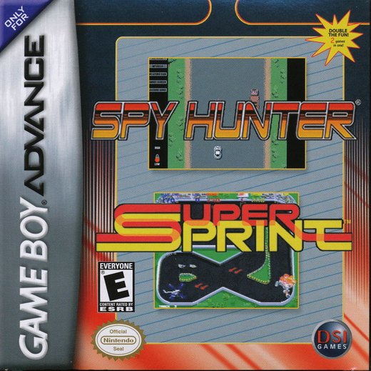 Spy Hunter / Super Sprint box art