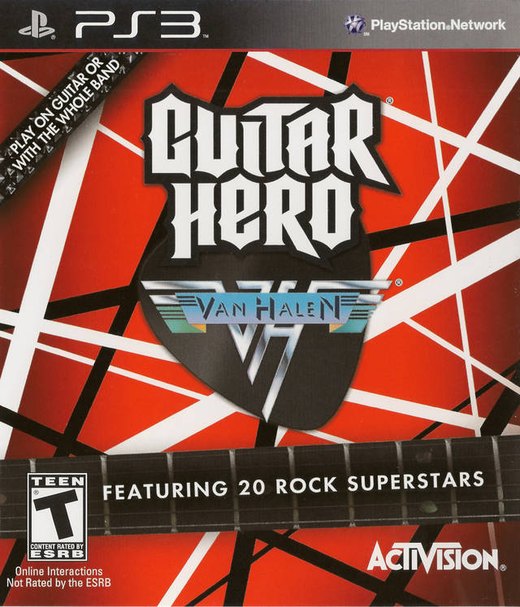 Guitar Hero: Van Halen box art