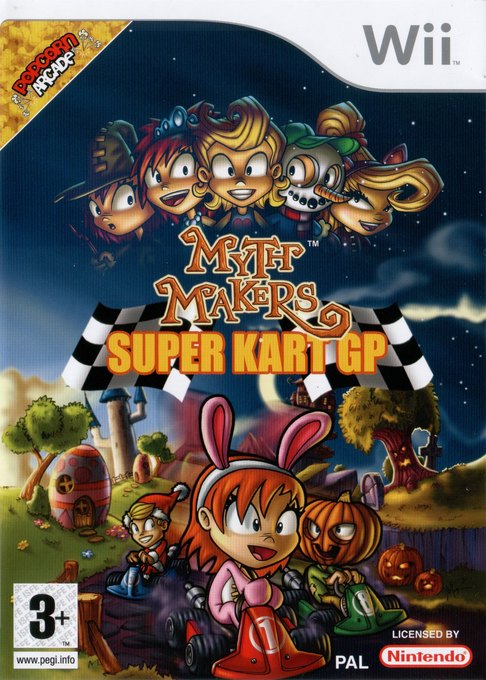 Myth Makers: Super Kart GP box art