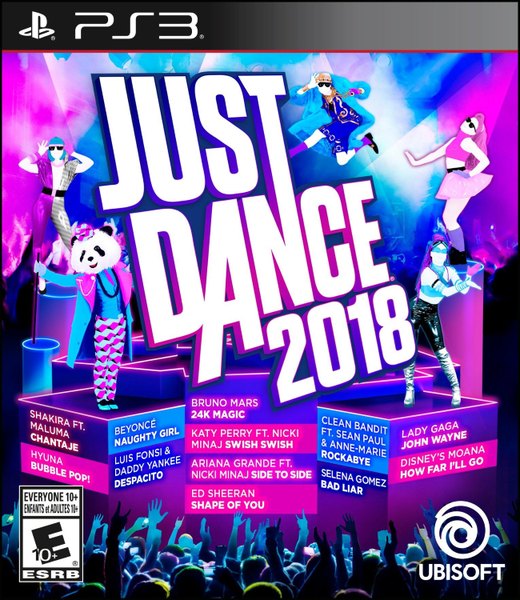 Just Dance 2018 box art