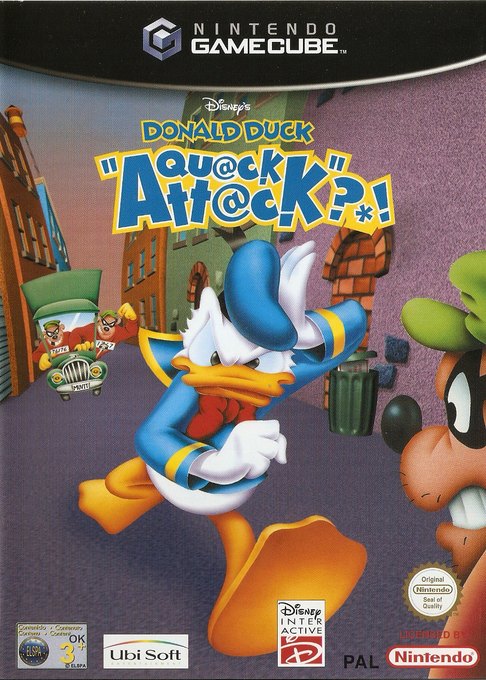 Disney's Donald Duck: Quack Attack box art