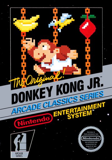 Donkey Kong Jr. box art