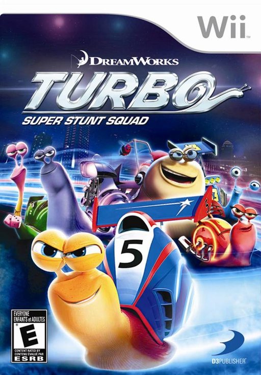 DreamWorks Turbo: Super Stunt Squad box art