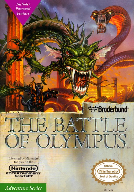 The Battle of Olympus box art