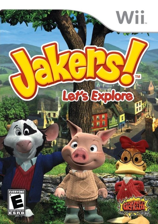 Jakers! Let's Explore box art