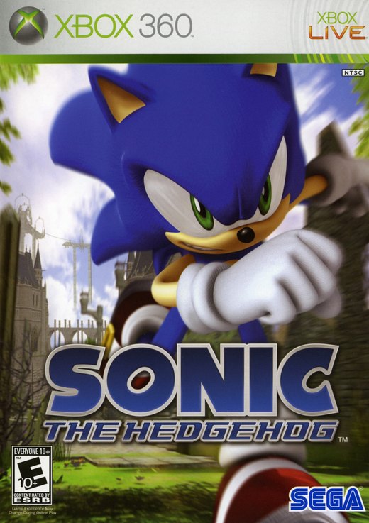 Sonic the Hedgehog (2006) box art