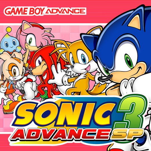 Sonic Advance 3 SP box art