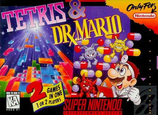 Tetris _ Dr. Mario box art
