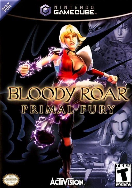 Bloody Roar: Primal Fury box art