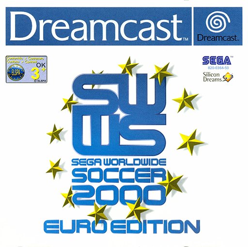 Sega Worldwide Soccer 2000: Euro Edition box art