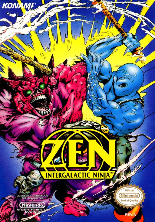 Zen: Intergalactic Ninja box art
