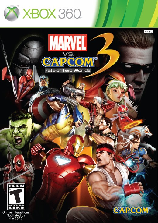 Marvel vs. Capcom 3: Fate of Two Worlds box art