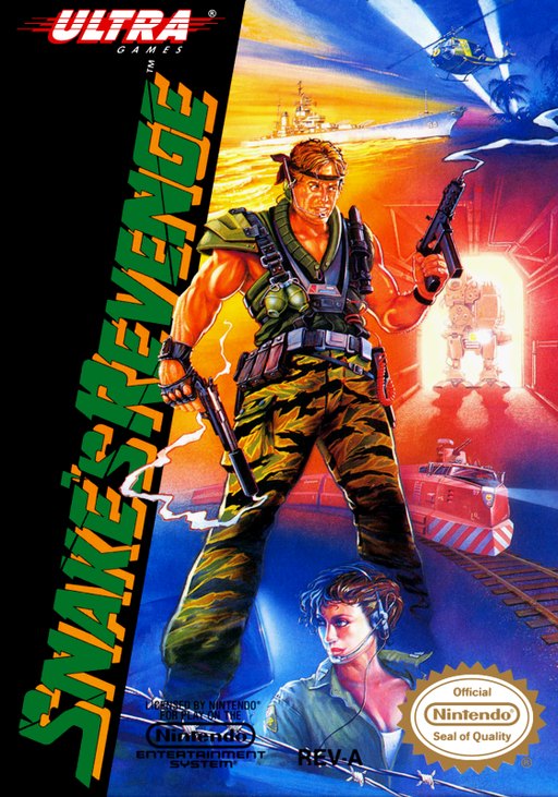 Snake's Revenge box art