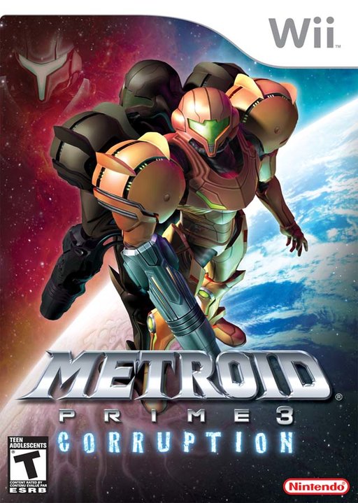 Metroid Prime 3_ Corruption box art