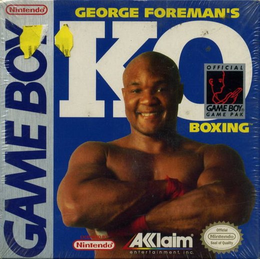 George Foreman's KO Boxing box art