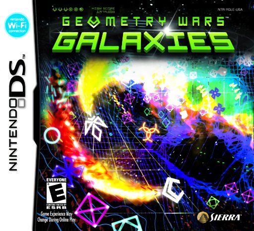 Geometry Wars: Galaxies box art