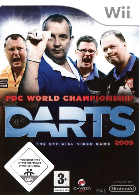 PDC World Championship Darts 2009 box art