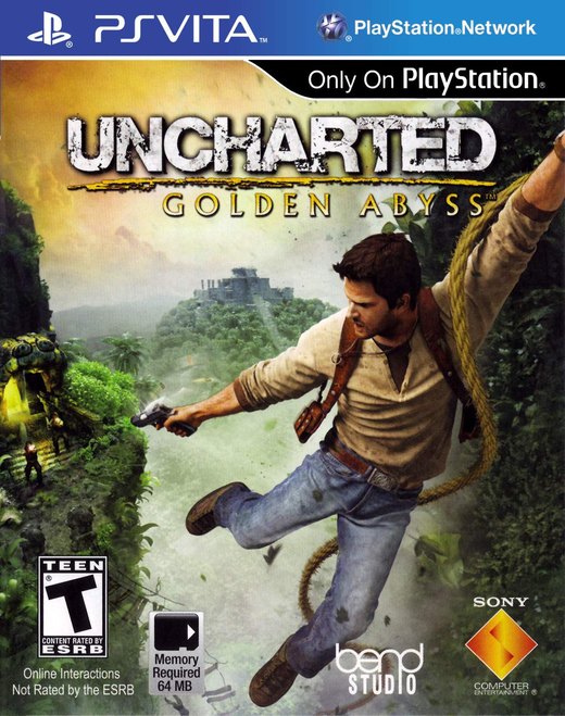 Uncharted: Golden Abyss box art