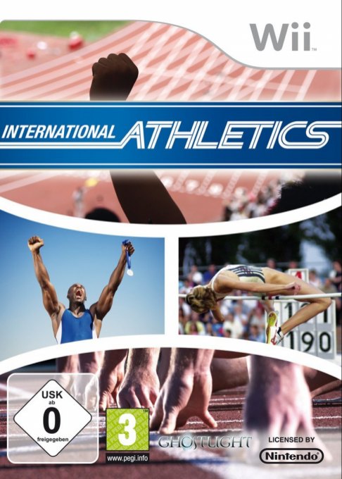 International Athletics box art