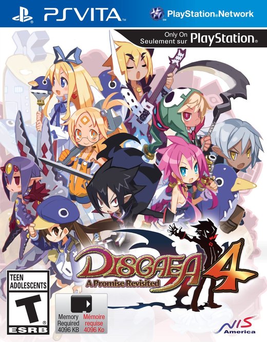Disgaea 4: A Promise Revisited box art