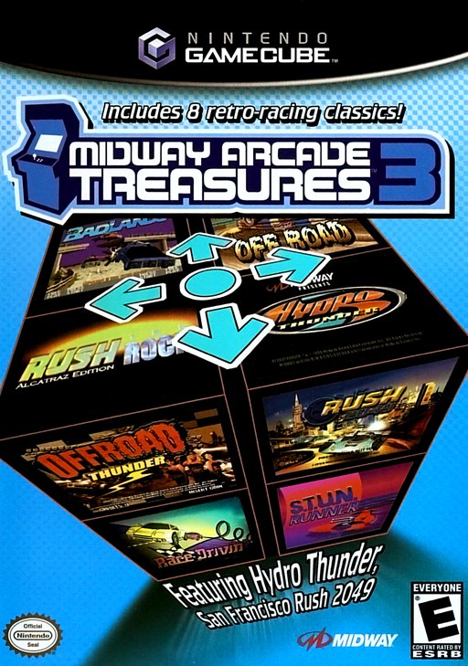 Midway Arcade Treasures 3 box art