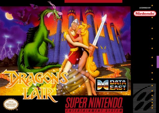 Dragon's Lair box art