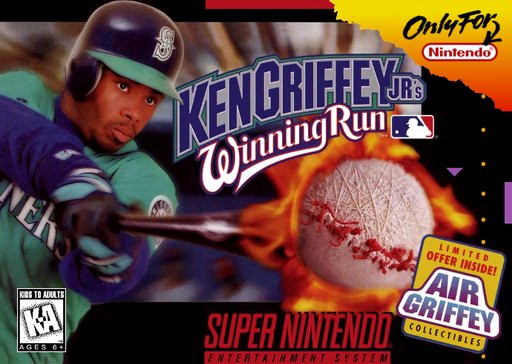 Ken Griffey Jr.'s Winning Run box art