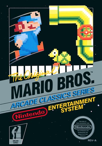 Mario Bros. box art