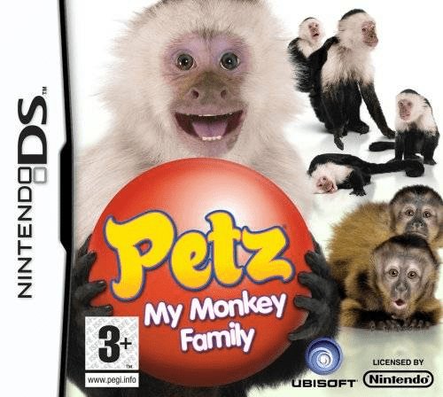 Petz: My Monkey Family box art