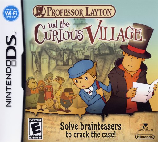 Professor Layton and the Curious Village box art