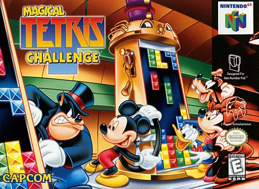 Magical Tetris Challenge box art
