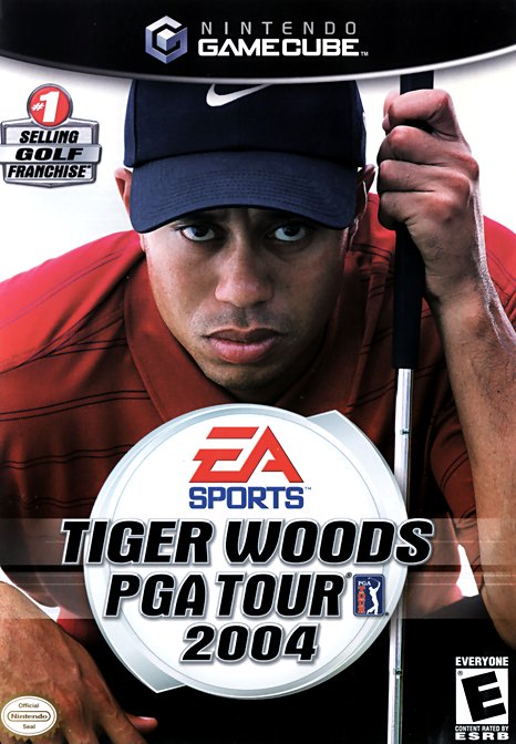 Tiger Woods PGA Tour 2004 box art