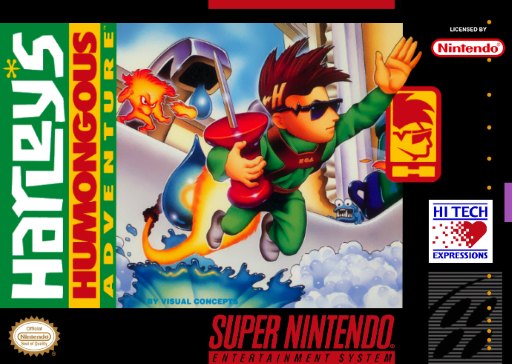 Harley's Humongous Adventure box art