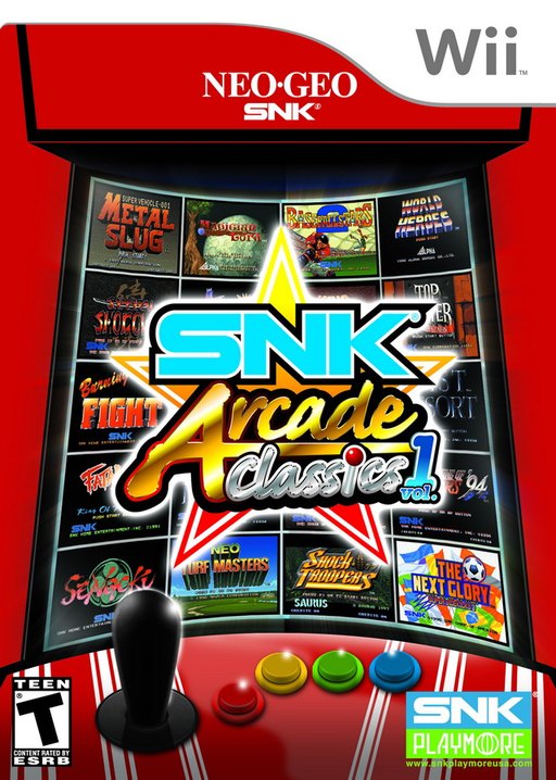 SNK Arcade Classics Volume 1 box art