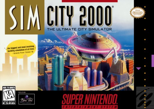 SimCity 2000: The Ultimate City Simulator box art