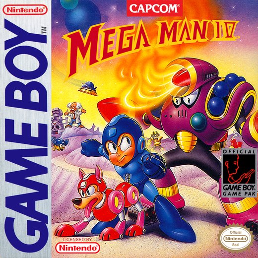 Mega Man IV box art