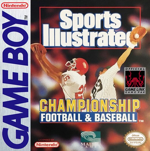 Sports Illustrated: Championship Football & Baseball box art