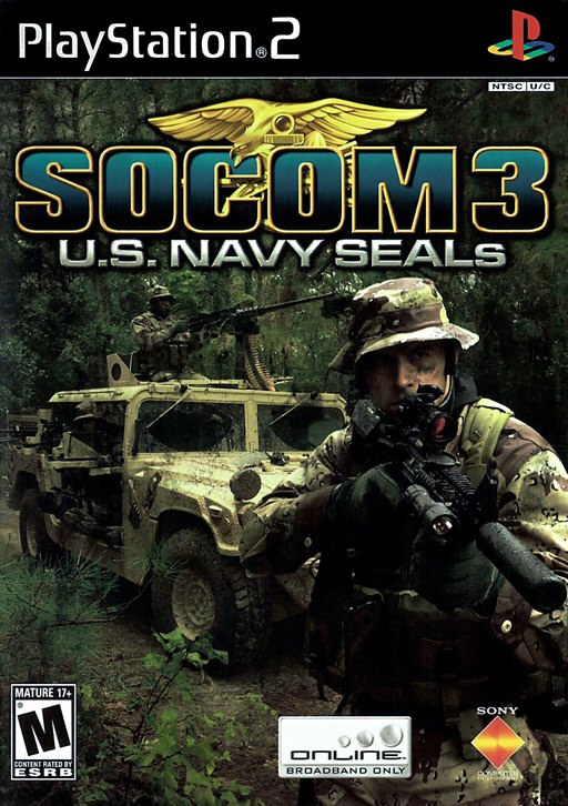 SOCOM 3: U.S. Navy SEALs box art