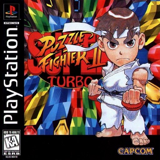 Super Puzzle Fighter II Turbo box art