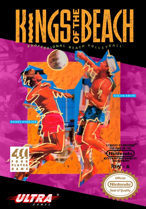 Kings of the Beach: Professional Beach Volleyball box art