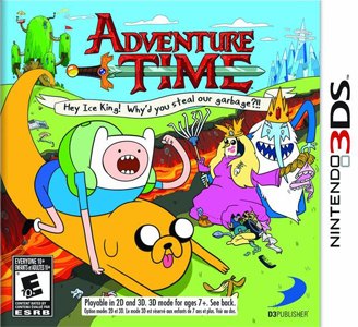 Adventure Time: Hey Ice King! Why'd You Steal Our Garbage!! box art